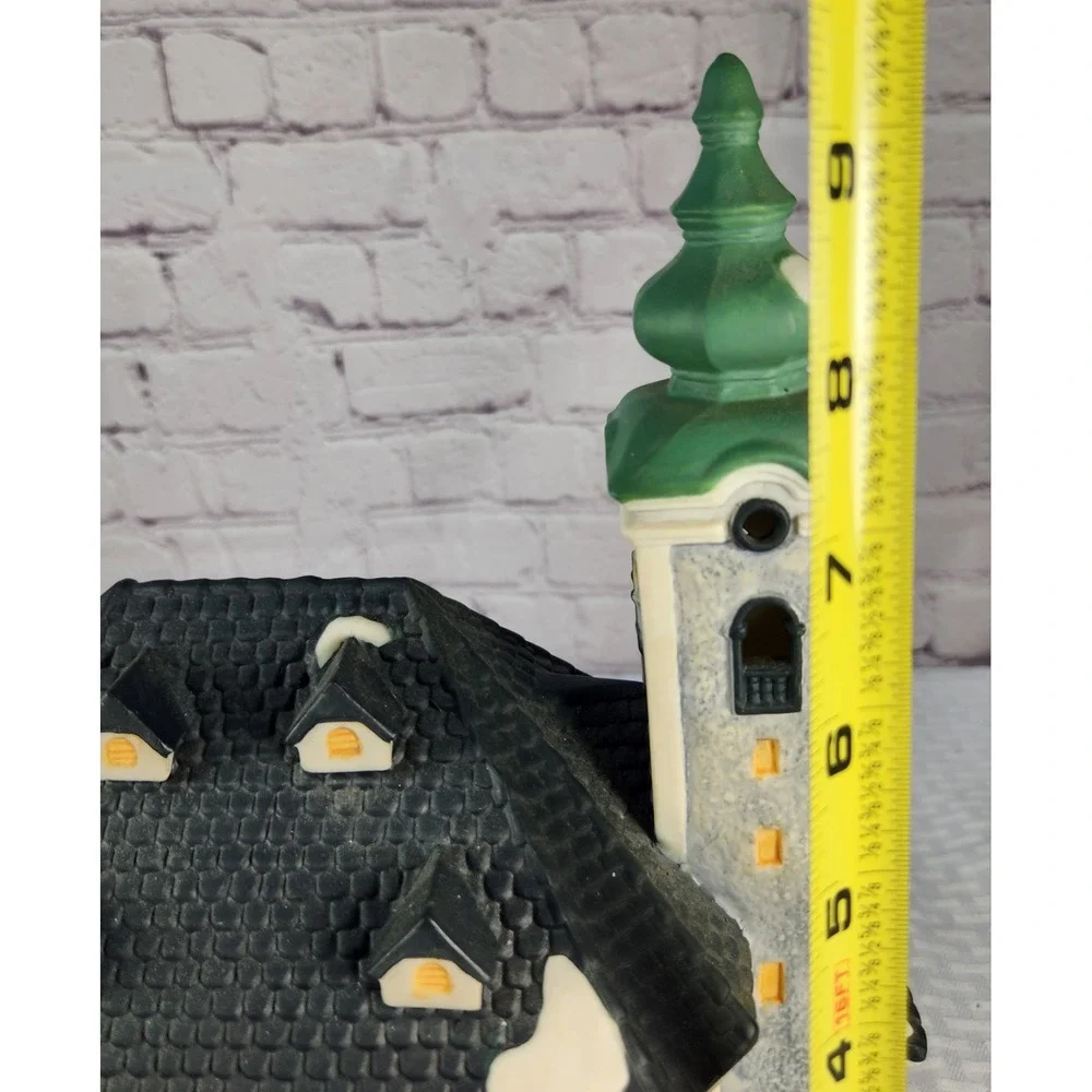 Department 56 Alpine Village Series St. Nikolaus Kirche Church With Box